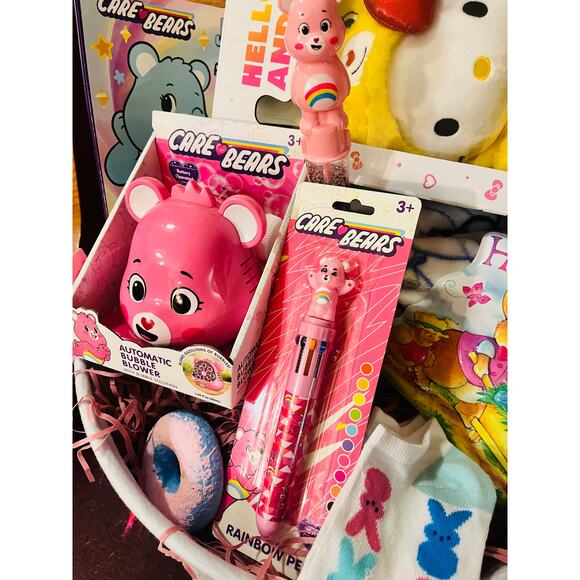 Carebear Easter bundle with 60 x 90 adorable soft throw Hello kitty My MElody - Picture 4 of 6